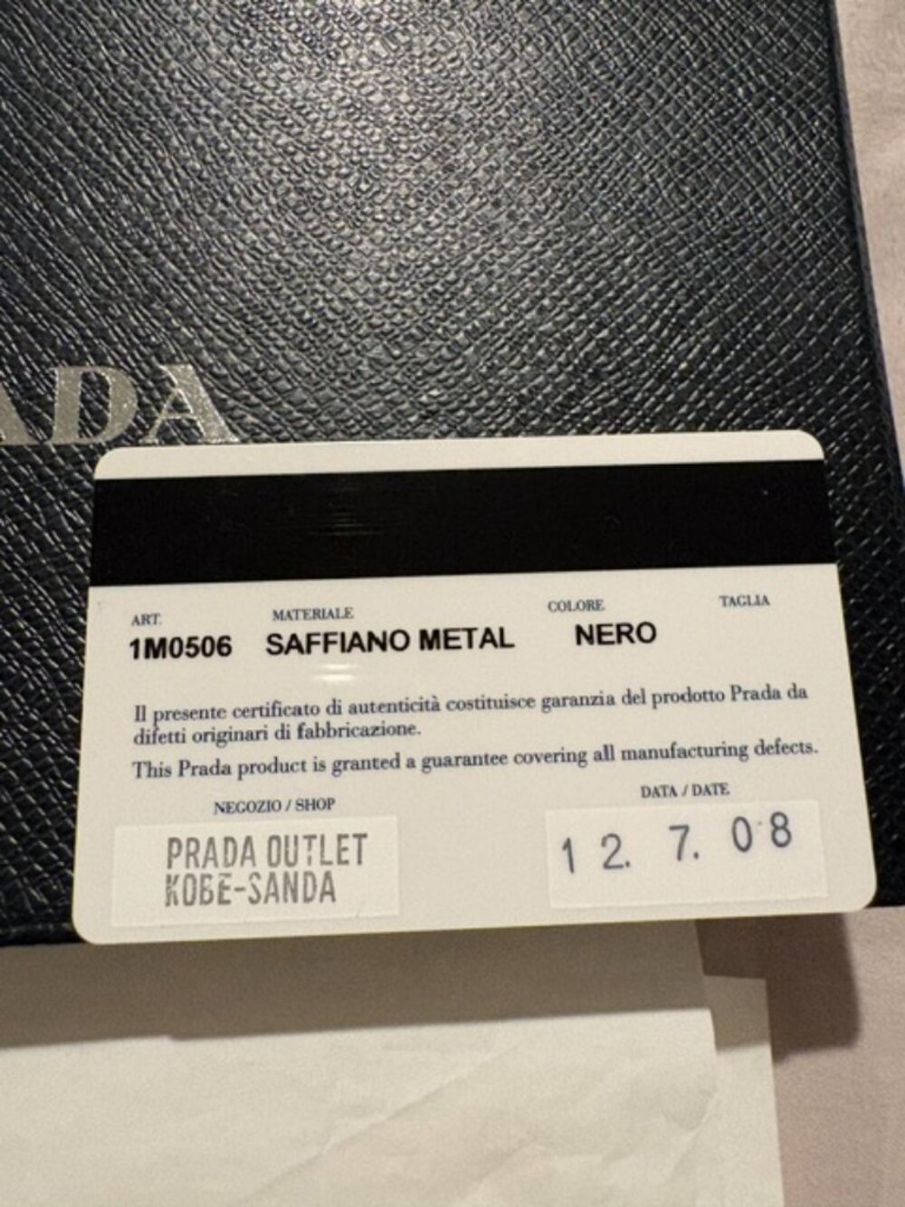 PRADA Saffiano leather zippy wallet - Picture 8 of 11